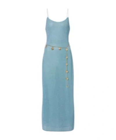 Oseree Spaghetti Strap Dress In Multi