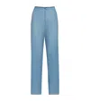 Oseree Sparkling Lumière Trousers In Blue