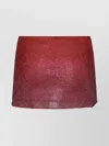 Oseree Sparkling Sheer Overlay Skirt