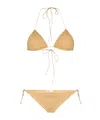 Oseree Oséree Glitter Bikini In Nude