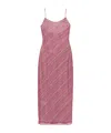 Oseree Oséree Shiny Stripes Long Dress