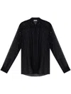 Oseree Long Sleeves Drawstring In Black