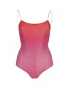 Oseree Sunset Lumiere Maillot Shade One-piece Swimwear In Multicolour
