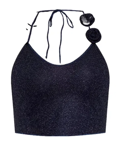 Oseree Suspender Top In Black