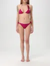 Oseree Bikini Set With Applique In Fuchsia