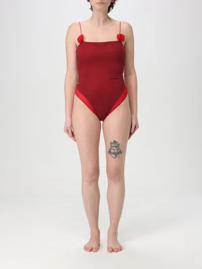 OSEREE SWIMSUIT OSÉREE WOMAN COLOR WINE,G41992114