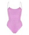 Oseree Wisteria Lumiere Maillot One-piece Swimsuit In Pink