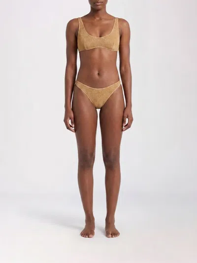 OSEREE OSÉREE SWIMSUIT WOMAN COLOR GOLD