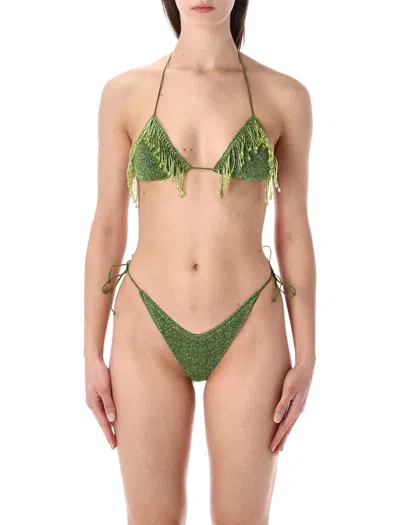 Oséree Swimwear Oseree Swimwear Lumiere 20s Pearls Two Pieces In Multi