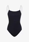 Oséree Swimwear Lumiere Maillot One-piece Swimsuit In Navy