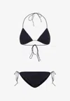 Oséree Swimwear Lumiere Shade Bikini In Navy