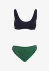 Oséree Swimwear Lumiere Sporty Bikini In Multicolor