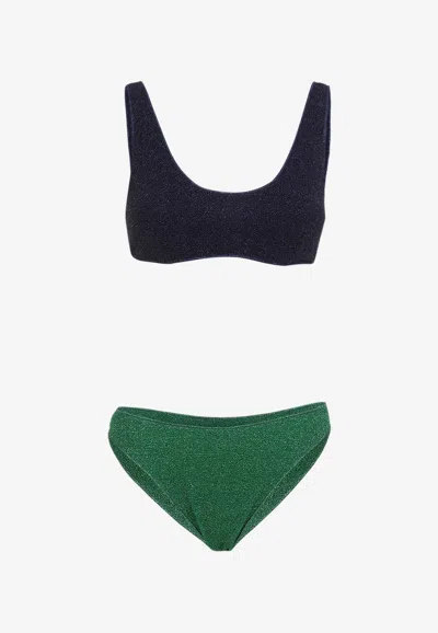 Oséree Swimwear Lumiere Sporty Bikini In Multicolor