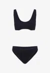 Oséree Swimwear Lumiere Sporty Bikini In Navy