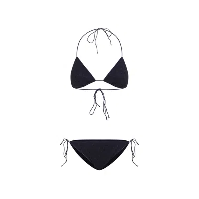 Oséree Swimwear Oseree Swimwear Lumiere Two Piece In Black