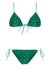 Oseree Gem-embellished Bikini Set In Multicolor