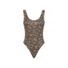 Oseree Oséree Multicolor Leopard Print Swimwear In Multicolour