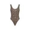 Oseree Oséree Multicolor Leopard Print Swimwear In Multicolour