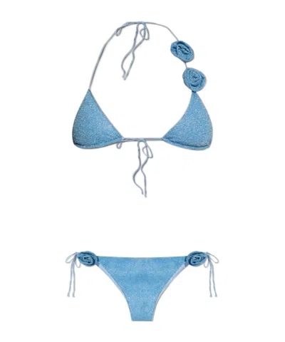 Oseree Tie Detail Two Piece Swimsuit