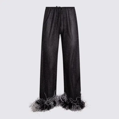 Oseree Trousers Blacks And Greys