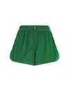 Oseree Lumière Shorts - Women's - Polyamide/metallic Fibre/elastane In Green