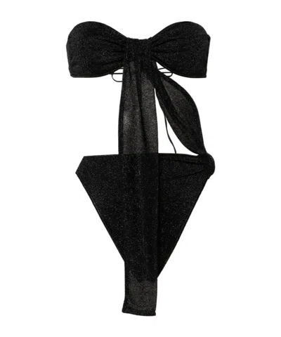 OSEREE TUBE TOP ONE-PIECE SWIMSUIT