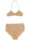 Oseree Two-piece Bikini Set In 金色