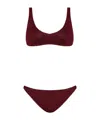 Oseree Two-piece Swimsuit In Brown