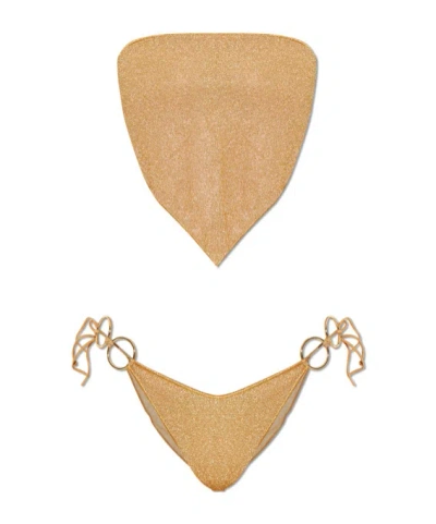 Oseree Two-piece Swimsuit In Brown