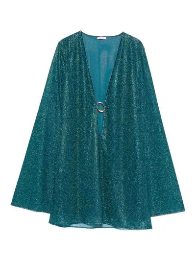 Oseree Vestido Midi - Azul