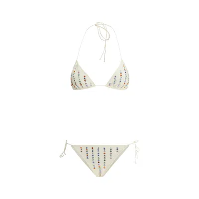 Oseree White Swimsuit In Neutral