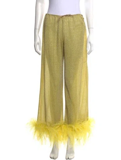 Pre-owned Oseree Wide Leg Pants In Multi