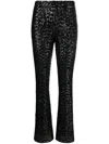 Oseree Oséree Wide-leg Trousers Embellished With Sequins