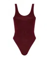 Oseree Wide Strap One Piece Swimsuit
