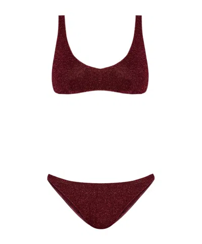 Oseree Wide Strap Two Piece Swimsuit