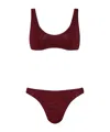 Oseree Wide Strap Two Piece Swimsuit