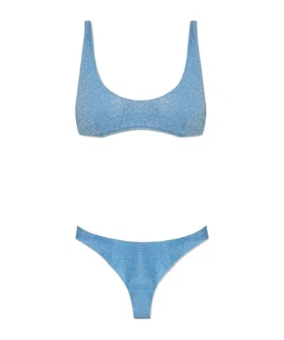 Oseree Wide Strap Two Piece Swimsuit