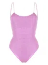 Oseree Wisteria Lumiere Maillot One-piece Swimsuit In Purple