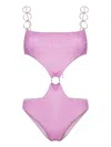 OSEREE WISTERIA LUMIERE RING SWIMSUIT