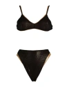 Oseree Oséree Woman Bikini Black Size L Polyamide, Elastane In Black