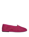Oseree Oséree Woman Loafers Fuchsia Size 8 Textile Fibers In Pink