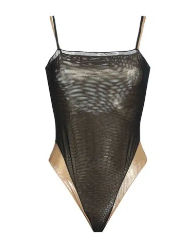 Oseree Oséree Woman One-piece Swimsuit Black Size L Polyamide, Elastane