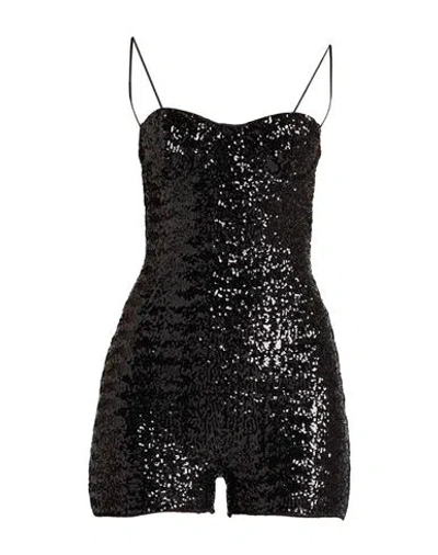 Oseree Oséree Woman Playsuit Black Size L Polyester