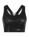 Oseree Oséree Woman Top Black Size S Polyamide, Elastane In Black