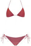 Oseree Lumière Shade Bikini Set In Pink