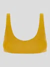 Oseree Oséree Yellow Bikini Top In Yellow