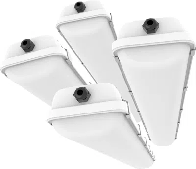 Oshana 4ft Led Vapor Tight Light 40w 5200lm, Ip65 Waterproof Led Vapor Proof Fixture 5000k 100-277v Led Vap