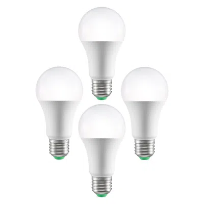 Oshana Smart Light Bulbs, 4-pack, 9w Multicolor Led Bulbs, 800 Lumens With Smart Control Compatibility For 