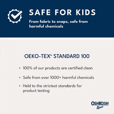 Oshkosh Baby Boys Short Sleeve Regular Fit Polo Shirt In Blue