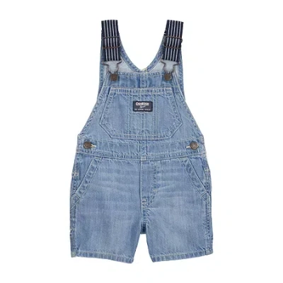Oshkosh Baby Boys Shortalls In Blue